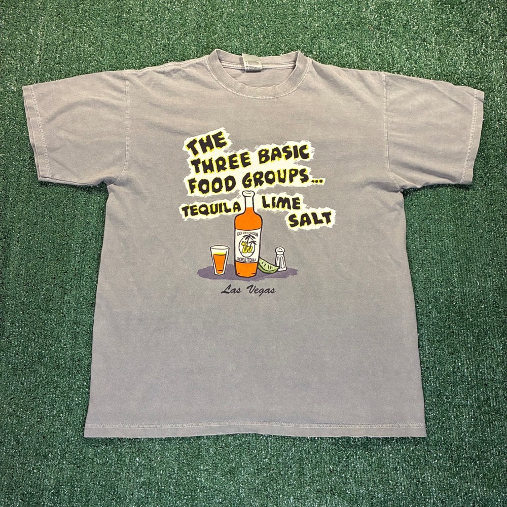 Vintage Tequila Humor Graphic T-shirt